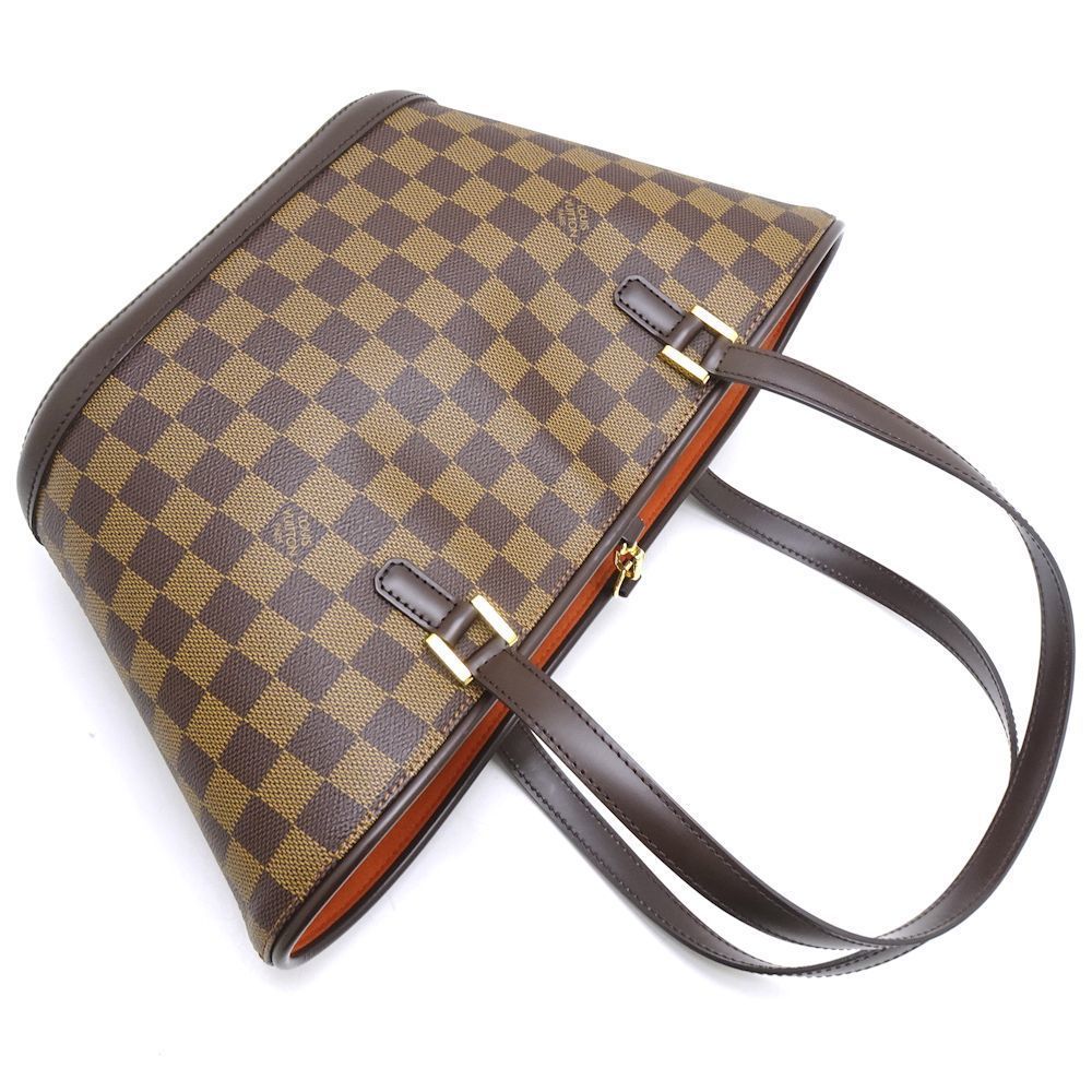 Louis Vuitton Damier Manosque PM Tote Bag Ebene - Picture 4 of 7